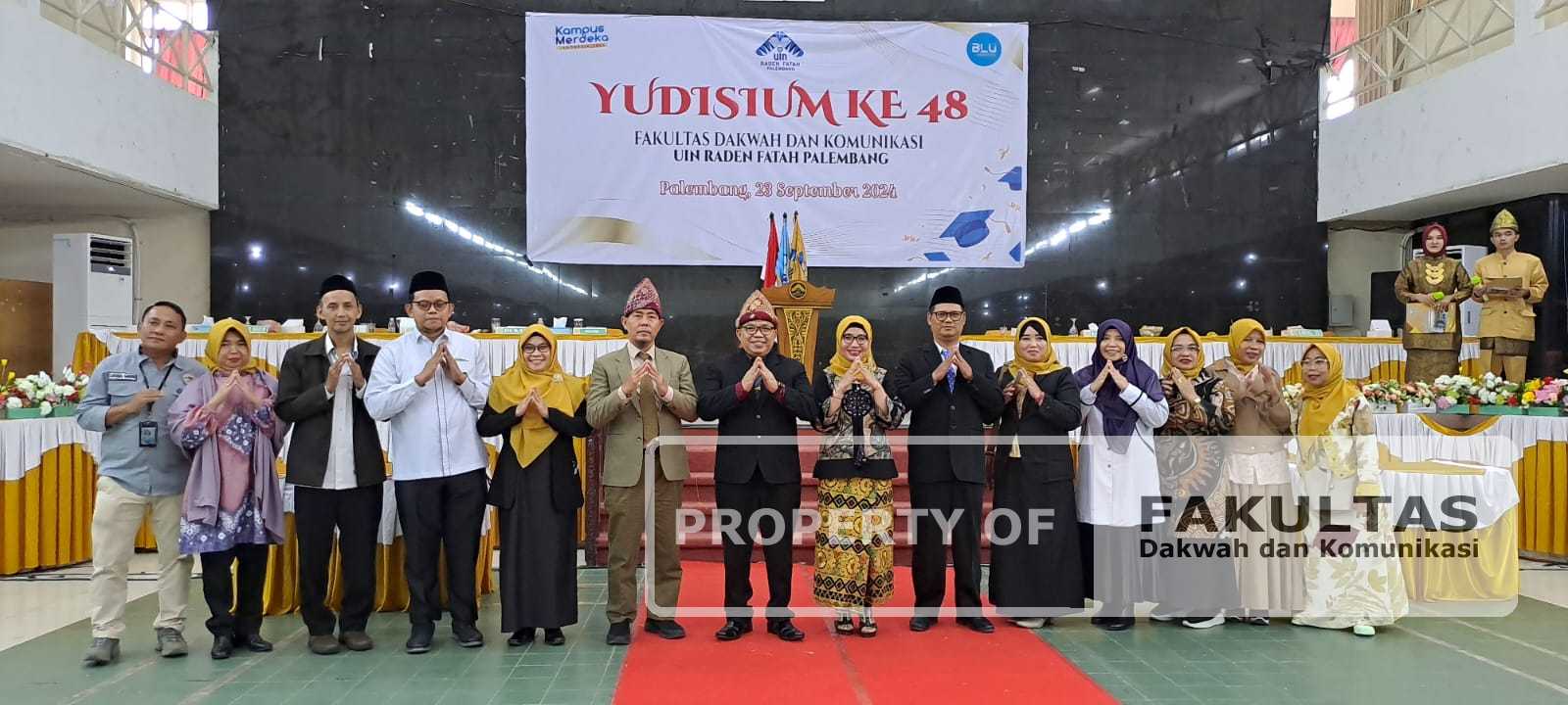 FAKULTAS DAKWAH DAN KOMUNIKASI LULUSKAN 148 ALUMNI PADA YUDISIUM KE 48