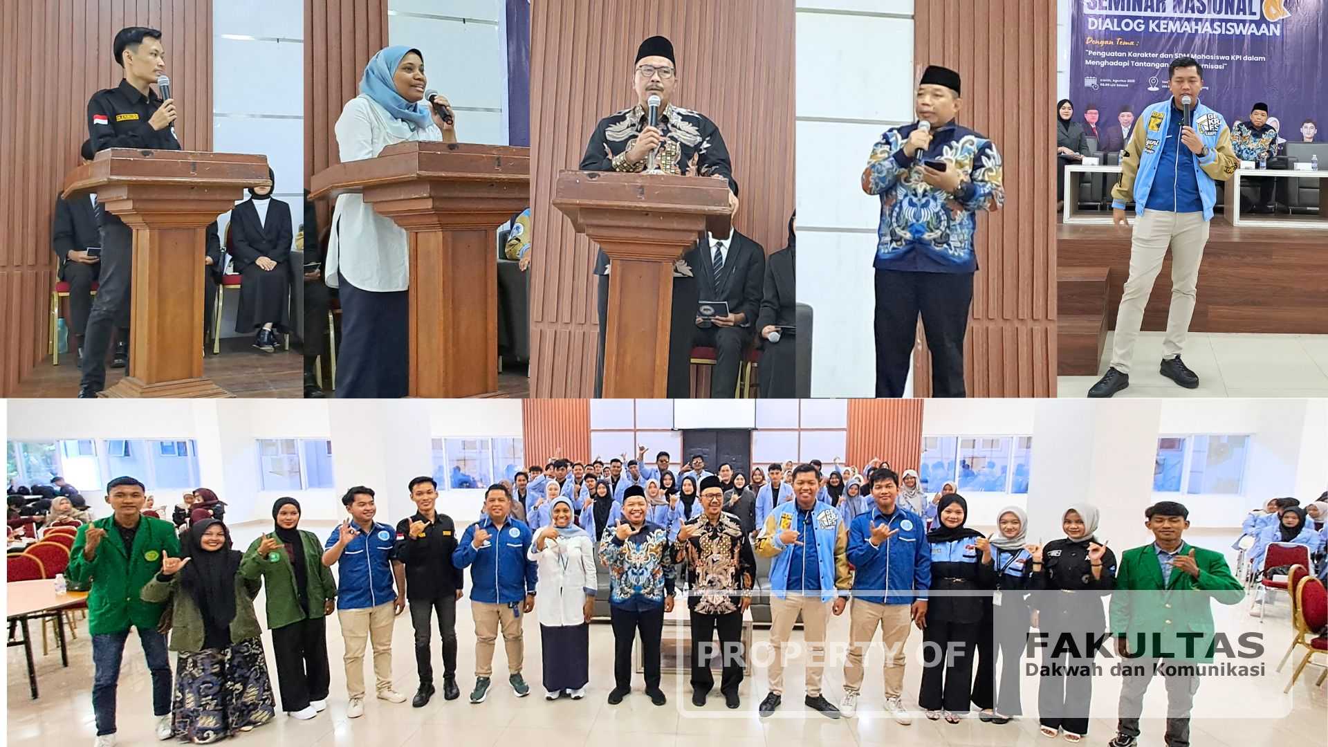 SEMINAR NASIONAL DAN DIALOG KEMAHASISWAAN FORKOMNAS KPI WILAYAH IV SUMATERA: PENGUATAN KARAKTER DAN SDM MAHASISWA DALAM ERA MODERNISASI DIGITAL